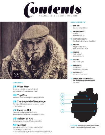 April 2019 Table of Contents