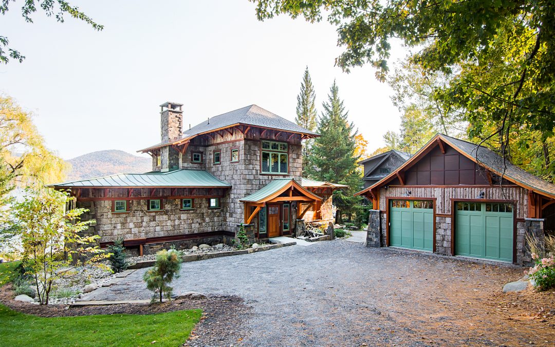 Three Beautiful, and Environmentally Friendly, Adirondack Houses
