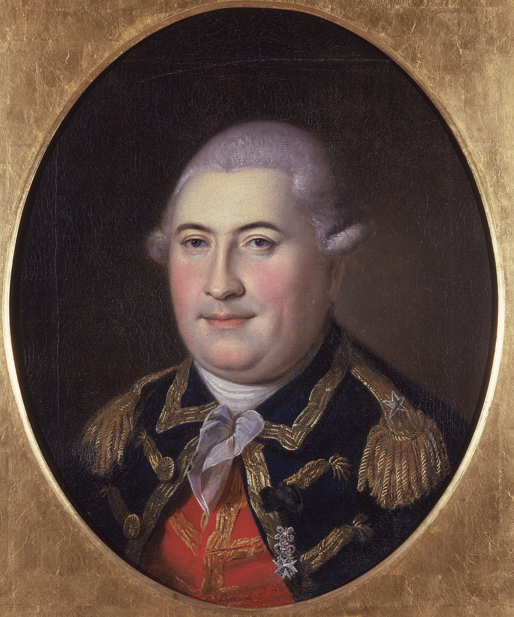 painted portrait of De La Luzerne