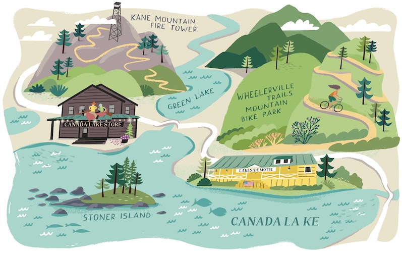 Canada Lake: An Adirondack Hideaway