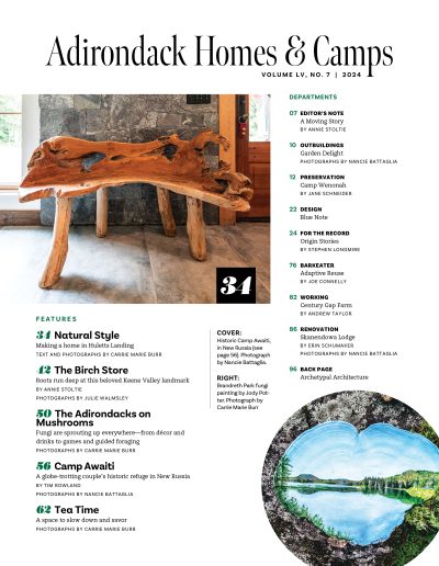 2024 Adirondack Homes & Camps Table of Contents